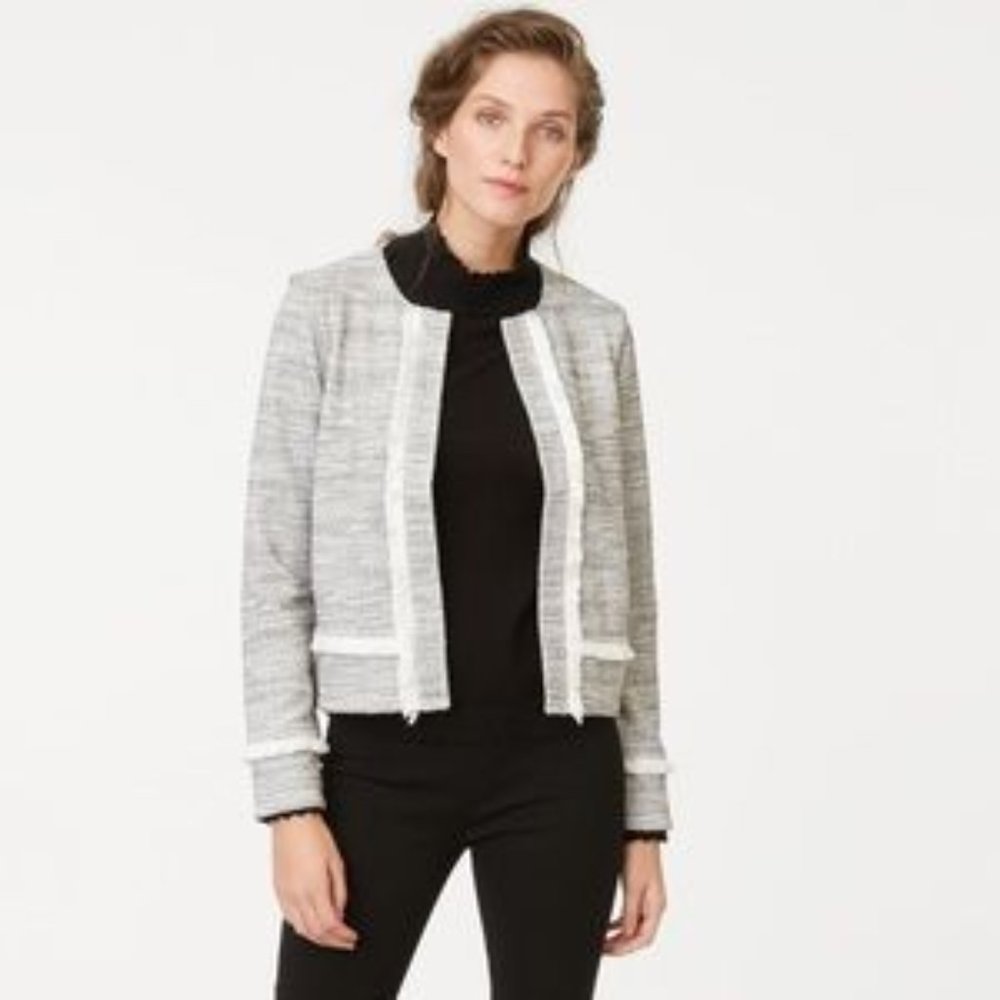 Club Monaco Chandisse Grey Knit Jacket